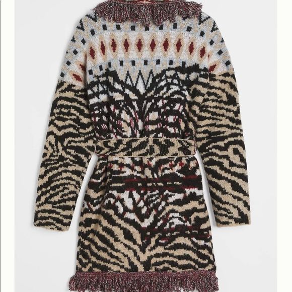 Anthropologie  Fringed Cardigan Sweater - Picture 5 of 12